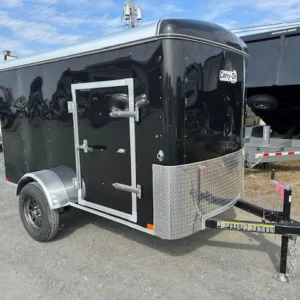 Ding & Dent Carry-On 5x10 Enclosed Trailer w Rear Ramp Door