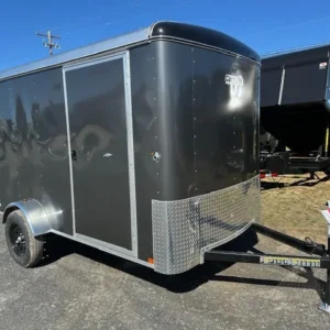 Ding & Dent Carry-On 6x12 Enclosed Trailer w Rear Barn Doors