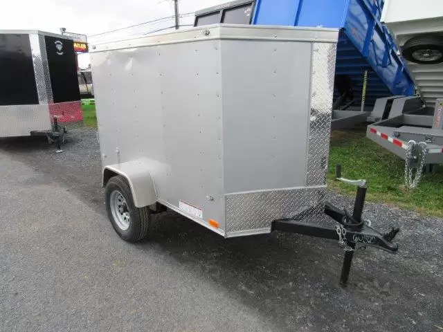 Diamond Cargo 4x6 Enclosed Trailer w/ Single Rear Door 6 Diamond Cargo 4x6 Enclosed Trailer w/ Single Rear Door - Image 6