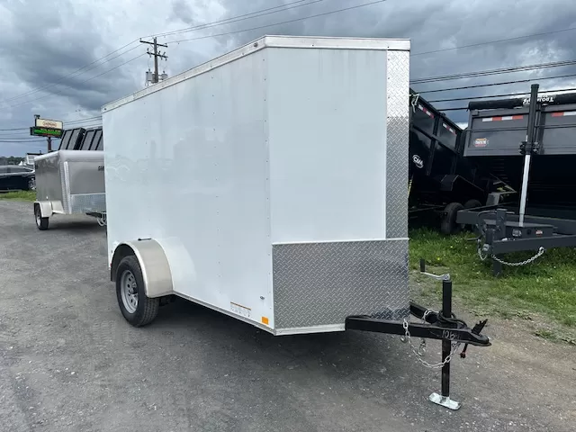 Diamond Cargo 5x10 Enclosed Trailer w/ Rear Ramp Door 1 Diamond Cargo 5x10 Enclosed Trailer w/ Rear Ramp Door