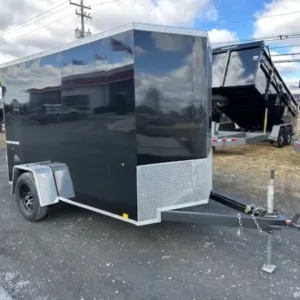 Formula 5x10 Enclosed Cargo Trailer w Single Rear Door