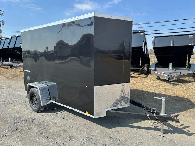 Formula 5x10 Enclosed Cargo Trailer w Rear Ramp Door 1 Formula 5x10 Enclosed Cargo Trailer w Rear Ramp Door