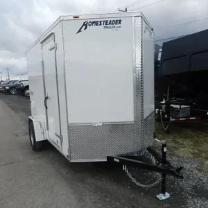 Homesteader 6x10 V-Nose Cargo Trailer w 6 Added Height