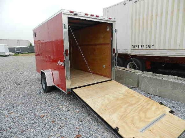 Homesteader 6x12 V-Nose Enclosed Trailer w 6 Added Height 2 Homesteader 6x12 V-Nose Enclosed Trailer w 6 Added Height - Image 2