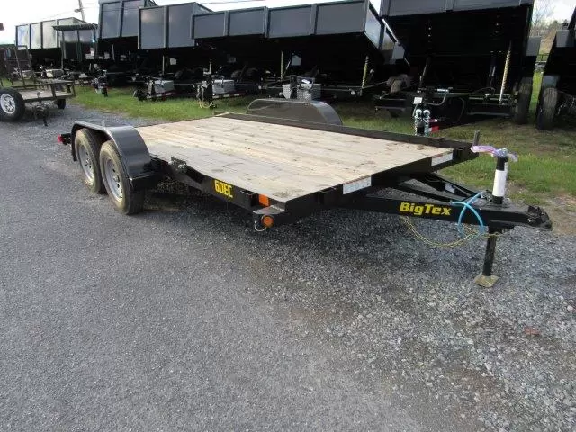 Big Tex 7x14 Economy Tandem Axle Car Hauler w Slide Out Ramps 6 Big Tex 7x14 Economy Tandem Axle Car Hauler w Slide Out Ramps - Image 6