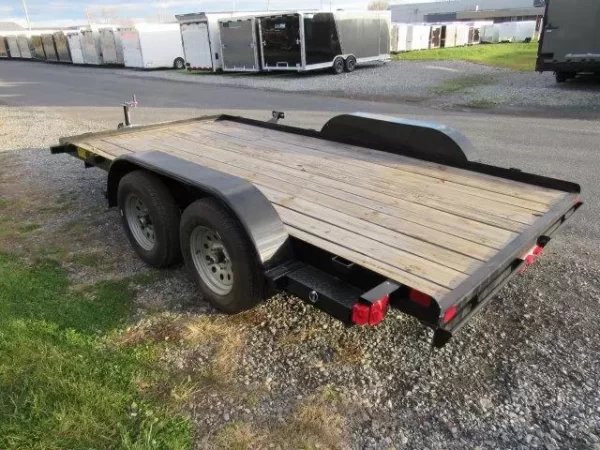 Big Tex 7x14 Economy Tandem Axle Car Hauler w Slide Out Ramps 2 Big Tex 7x14 Economy Tandem Axle Car Hauler w Slide Out Ramps - Image 2