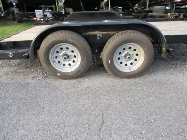 Big Tex 7x14 Economy Tandem Axle Car Hauler w Slide Out Ramps 5 Big Tex 7x14 Economy Tandem Axle Car Hauler w Slide Out Ramps - Image 5