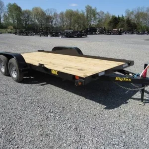 Big Tex 7x16 Economy Tandem Axle Car Hauler w Slide Out Ramps