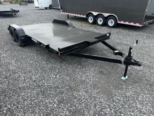 Premier 7x18 Full Steel Deck Car Trailer 7K GVWR - Tandem Axle 6 Premier 7x18 Full Steel Deck Car Trailer 7K GVWR - Tandem Axle - Image 6