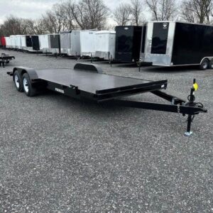 Premier 7x20 Full Steel Deck Car Hauler 10K GVWR - Double Car Tandem