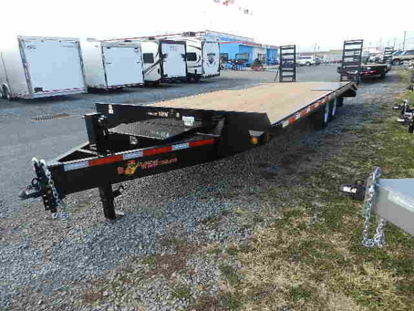 BWise 8.5x24 Gooseneck Equipment Trailer 16K GVWR - Ladder Ramps 3 BWise 8.5x24 Gooseneck Equipment Trailer 16K GVWR - Ladder Ramps - Image 3