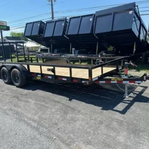 Big Tex 7x20 Heavy Duty Landscape Utility Trailer 10K GVWR w HD Ramp