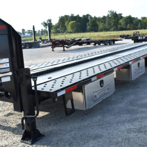 Shipshe 53' Gooseneck Commercial 3-Car Hauler Trailer - 25.9K GVWR